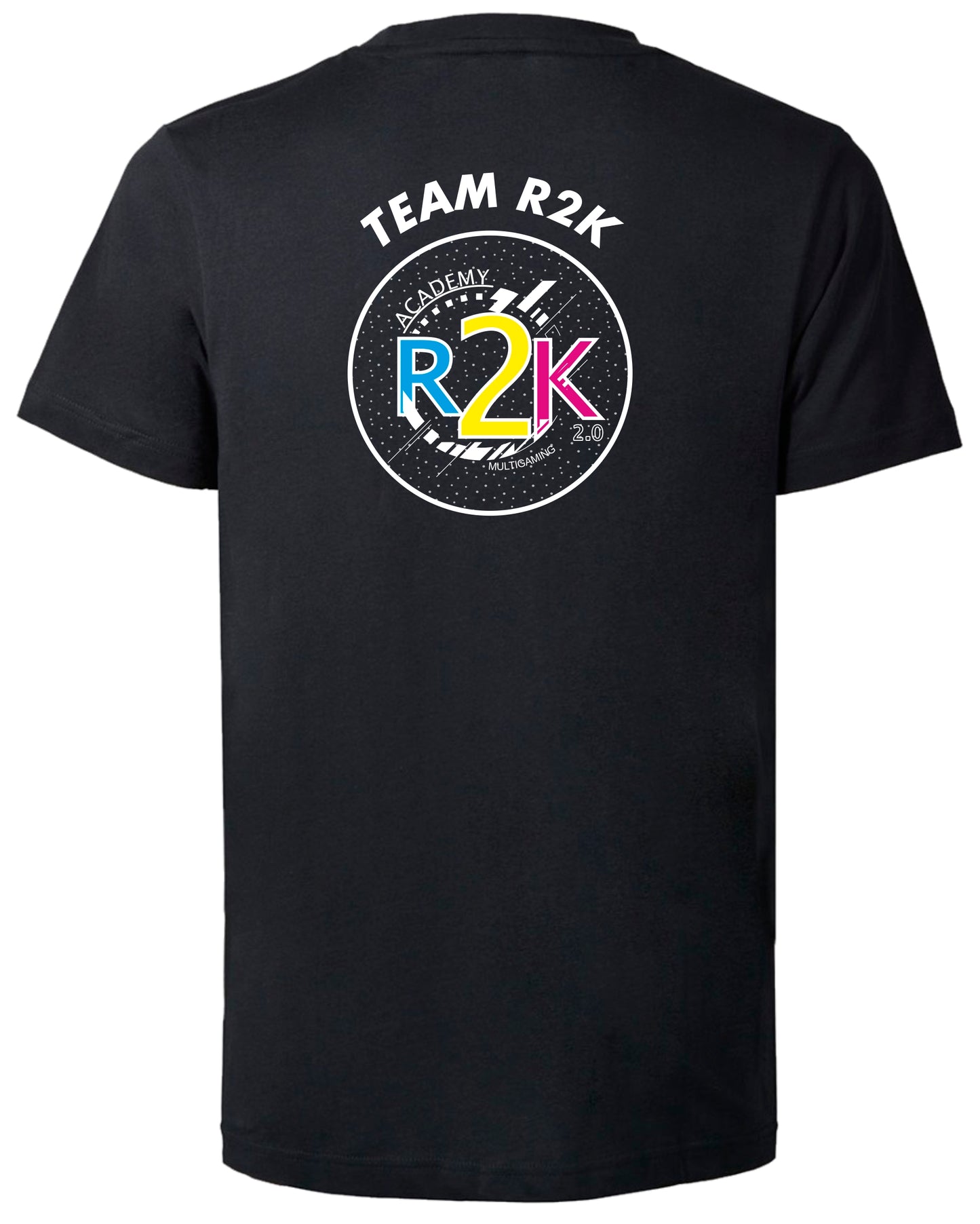 T-Shirt Nera TEAM R2K magenta