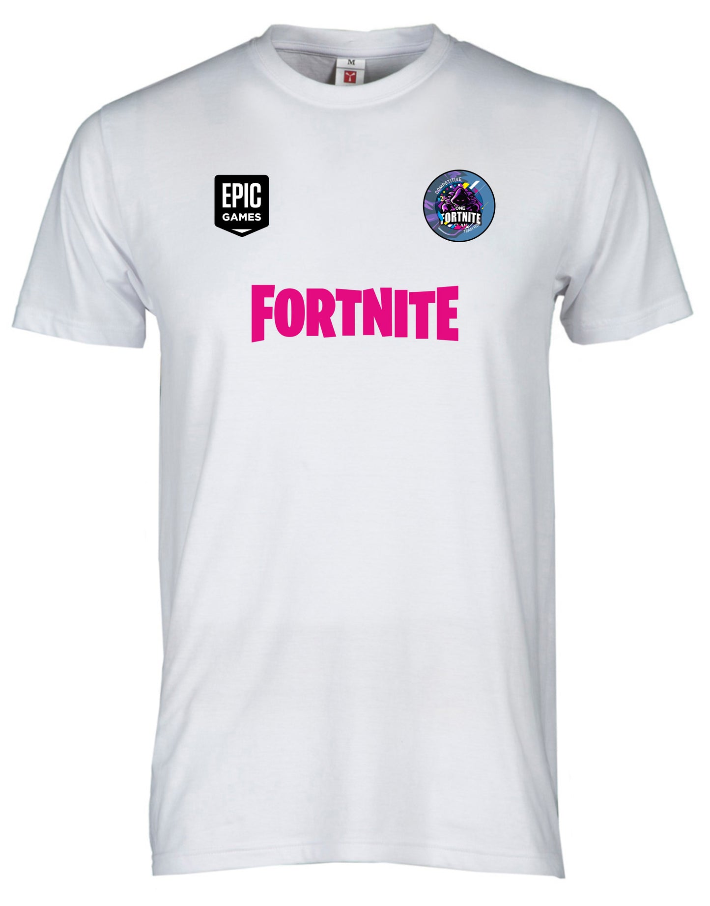 T-Shirt Bianca TEAM R2K pink