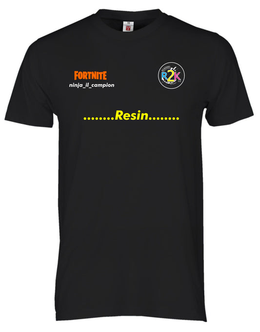 T-Shirt Nera FRANK