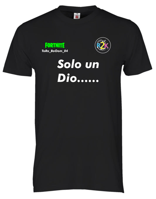 T-Shirt Nera GOD