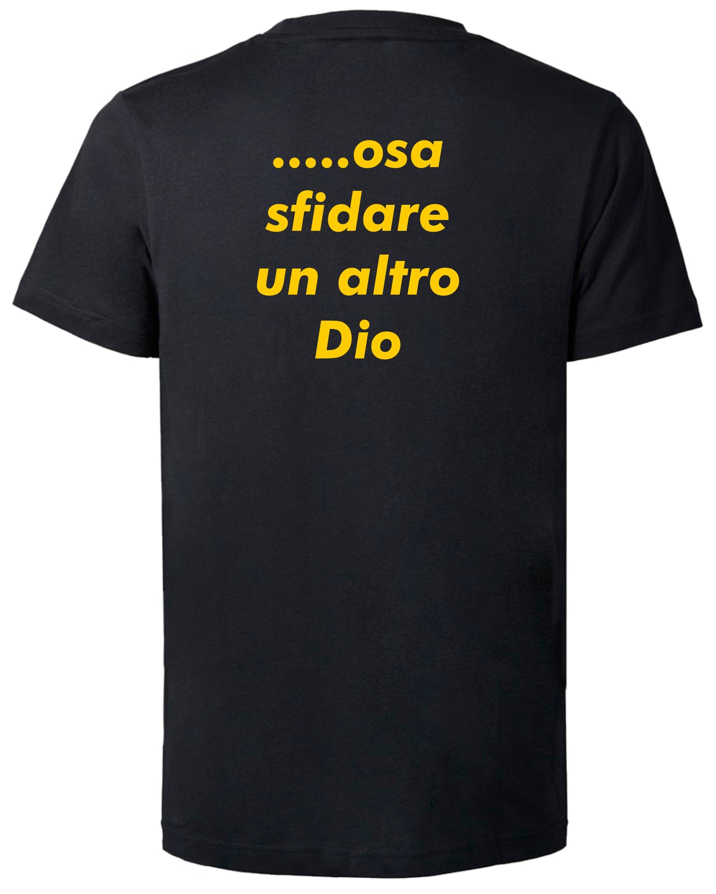 T-Shirt Nera GOD