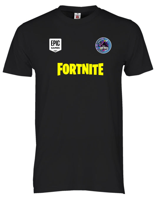 T-Shirt Nera TEAM R2K yellow