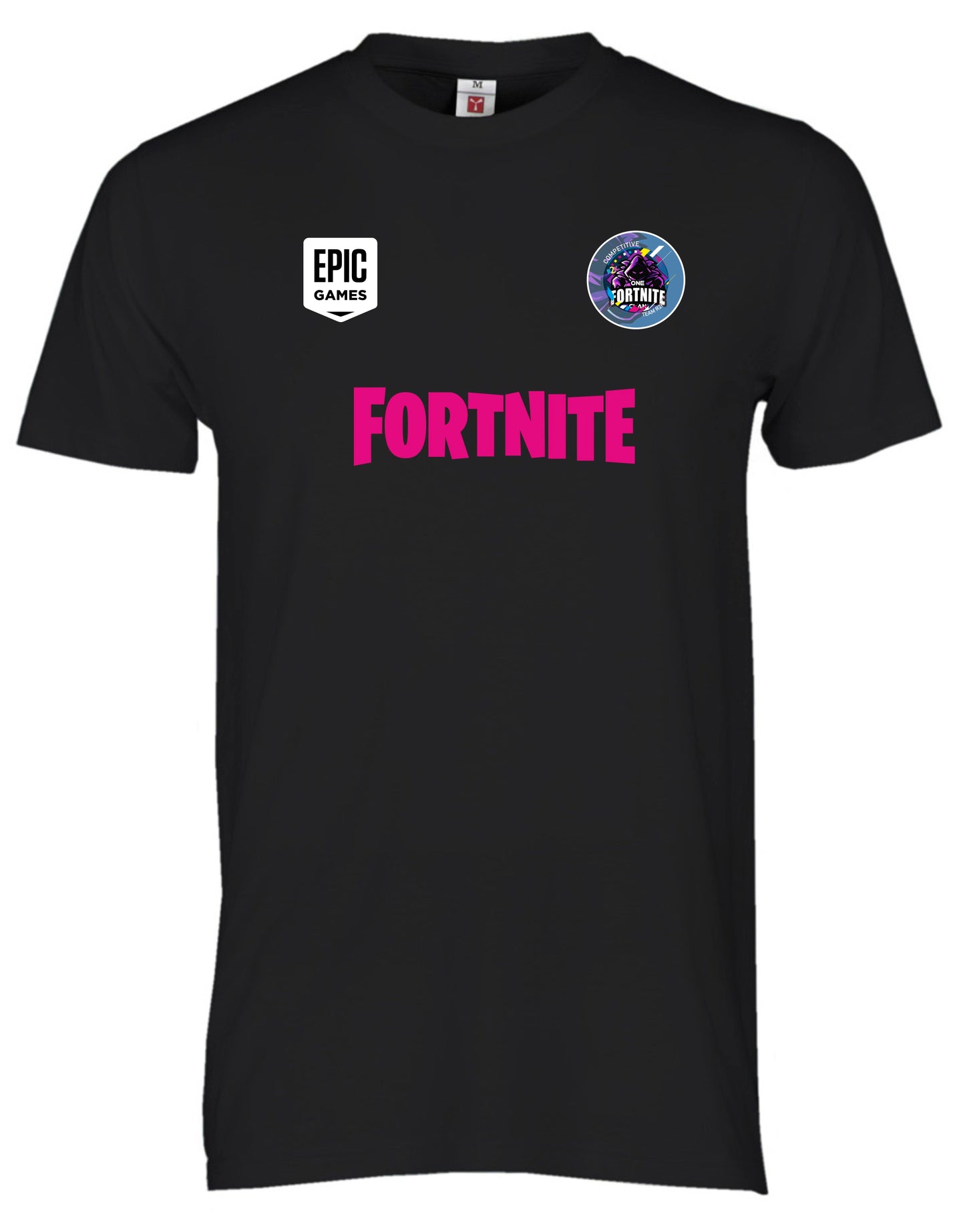 T-Shirt Nera TEAM R2K magenta