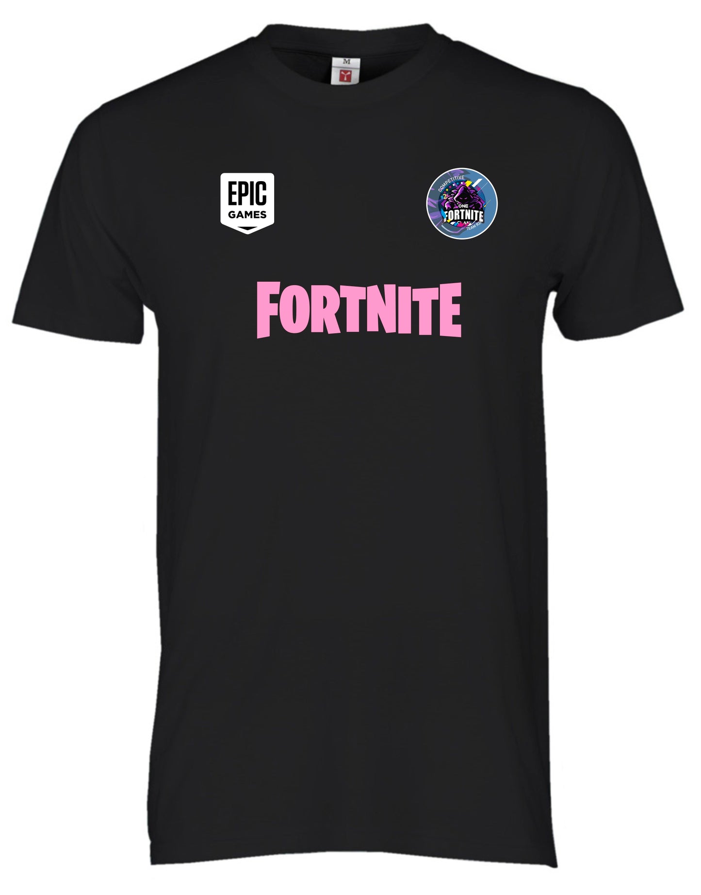 T-Shirt Nera TEAM R2K pink