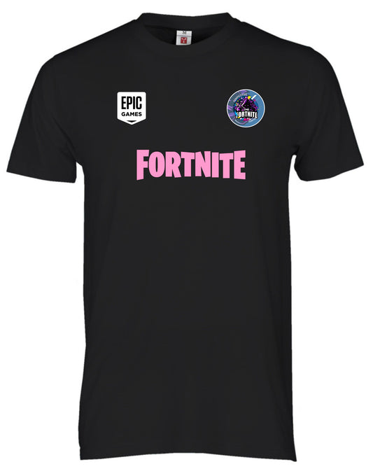 T-Shirt Nera TEAM R2K pink