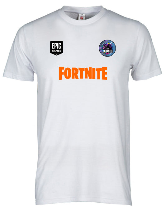 T-Shirt Bianca TEAM R2K orange
