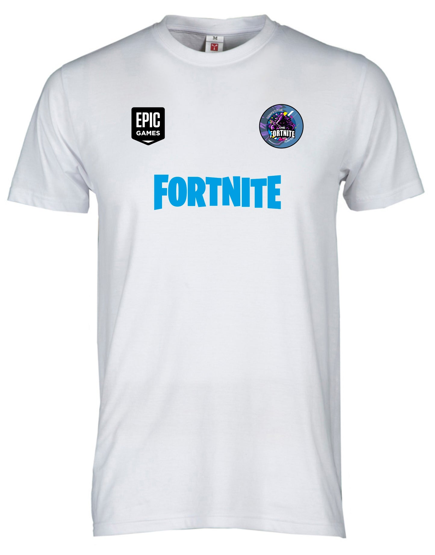 T-Shirt Bianca TEAM R2K light blu