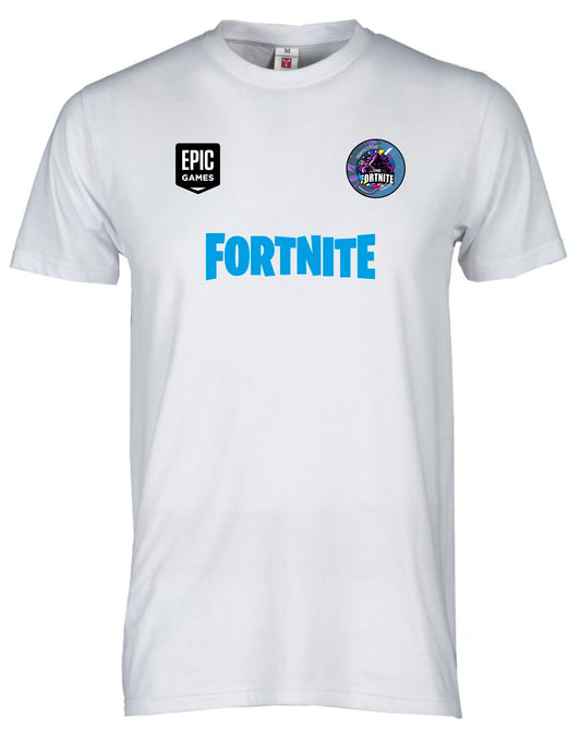 T-Shirt Bianca TEAM R2K light blu