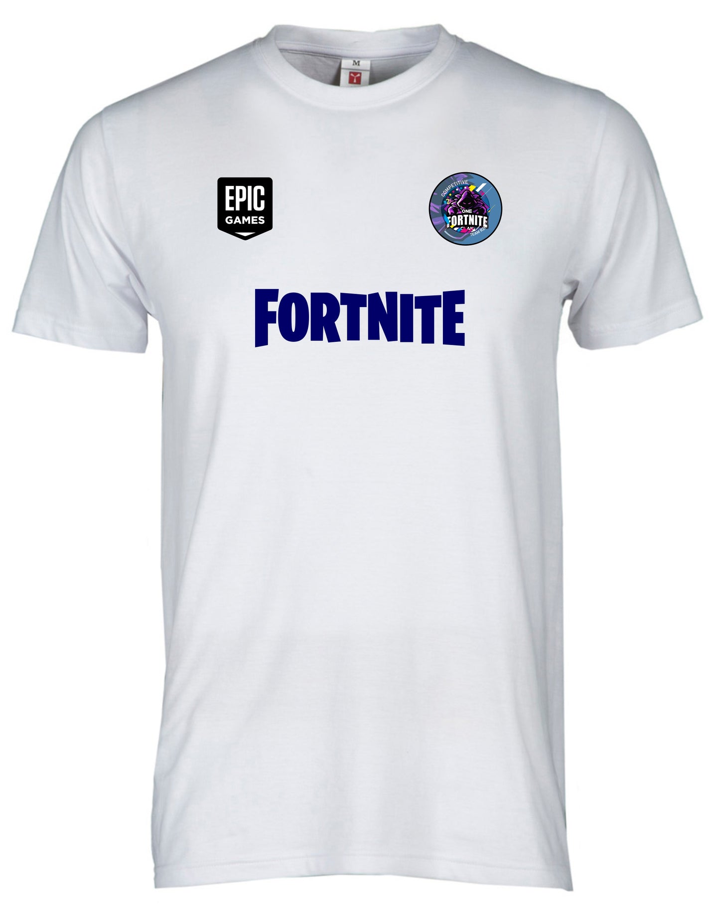 T-Shirt Bianca TEAM R2K blu